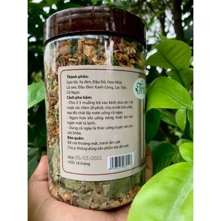 Trà gạo lứt xạ đen- 500gr