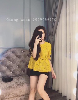 Áo zara đục lỗ