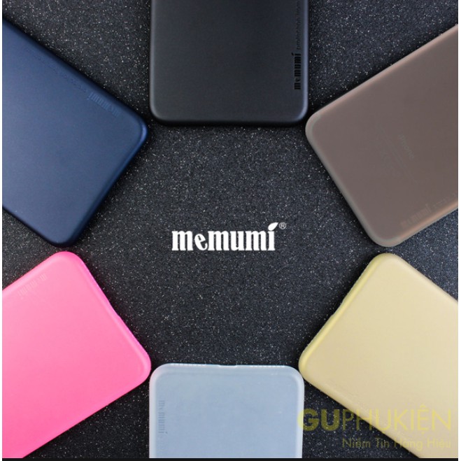 Ốp lưng Memumi Protective 0.3mm cho iPhone 6 Plus 6S Plus siêu mỏng đủ màu