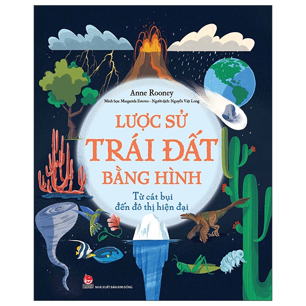 Sách - Lược Sử Trái Đất Bằng Hình - Từ Cát Bụi Đến Đô Thị Hiện Đại - 8935244874792