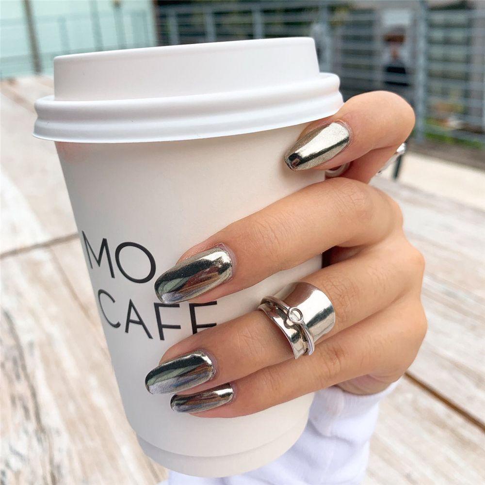 MIHAN1 Hộp 24 Móng Tay Giả Múa Ba Lê