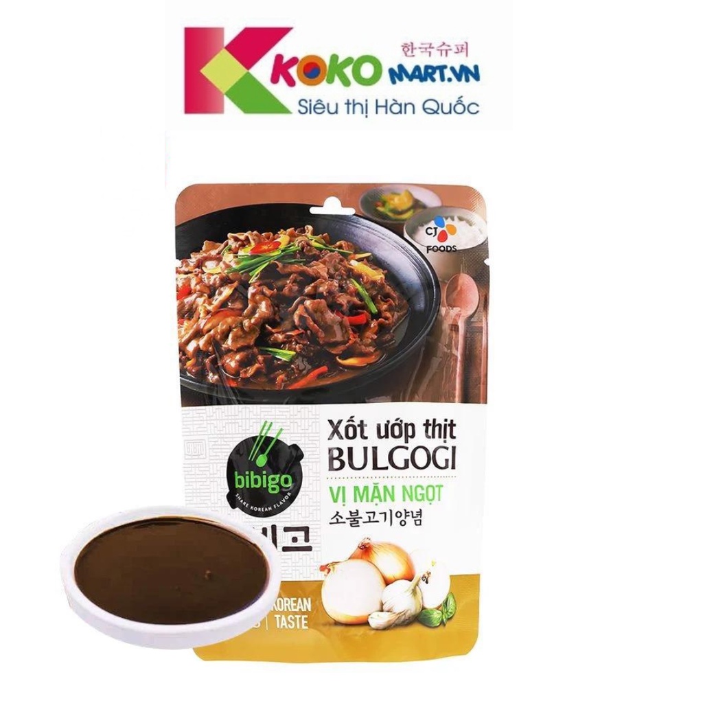 Xốt ướp thịt Bulgogi - Vị mặn ngọt 80gr