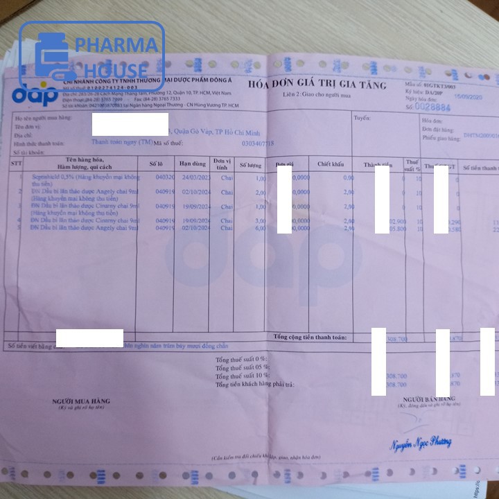 DẦU BI LĂN THẢO MỘC CINAMY  DANAPHA - DẦU XOA THẾ HỆ MỚI - Chai 9mL