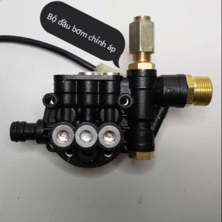 Bộ đầu bơm chỉnh áp dùng để thay thế sửa chữa cho dòng máy xịt rửa xe