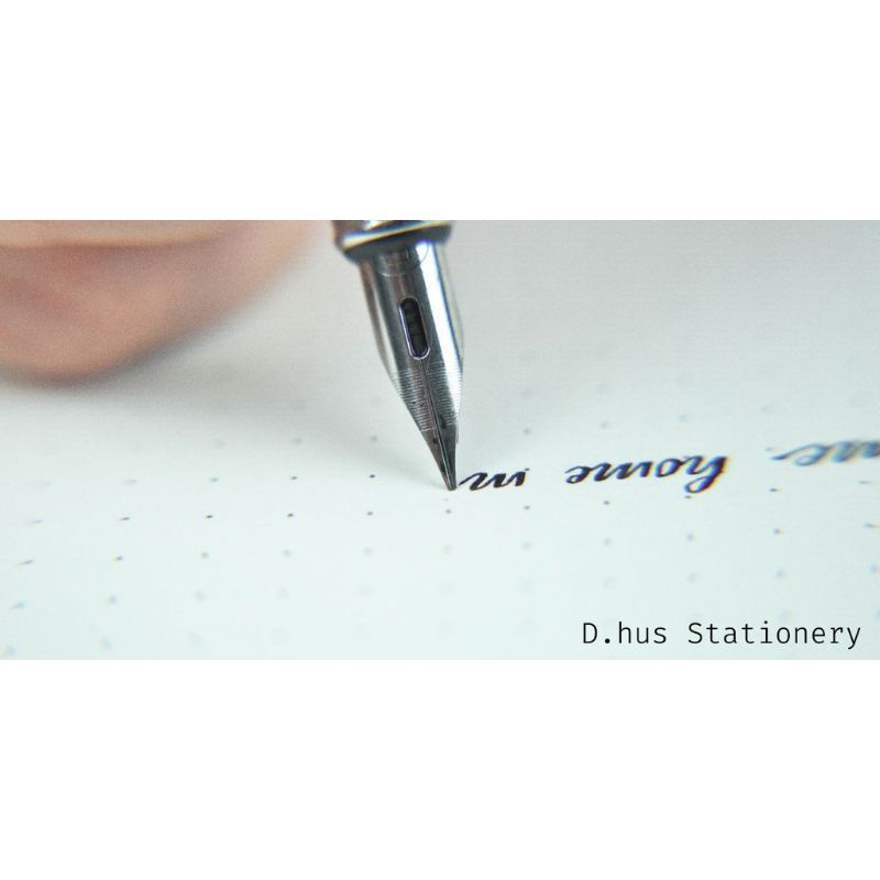 Bút máy ngòi lá tre calligraphy viết nét thanh đậm