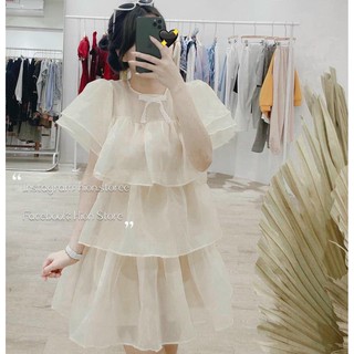 ĐẦM BABYDOLL PHỐI TẦNG (KÈM VIDEO HÌNH THẬT)