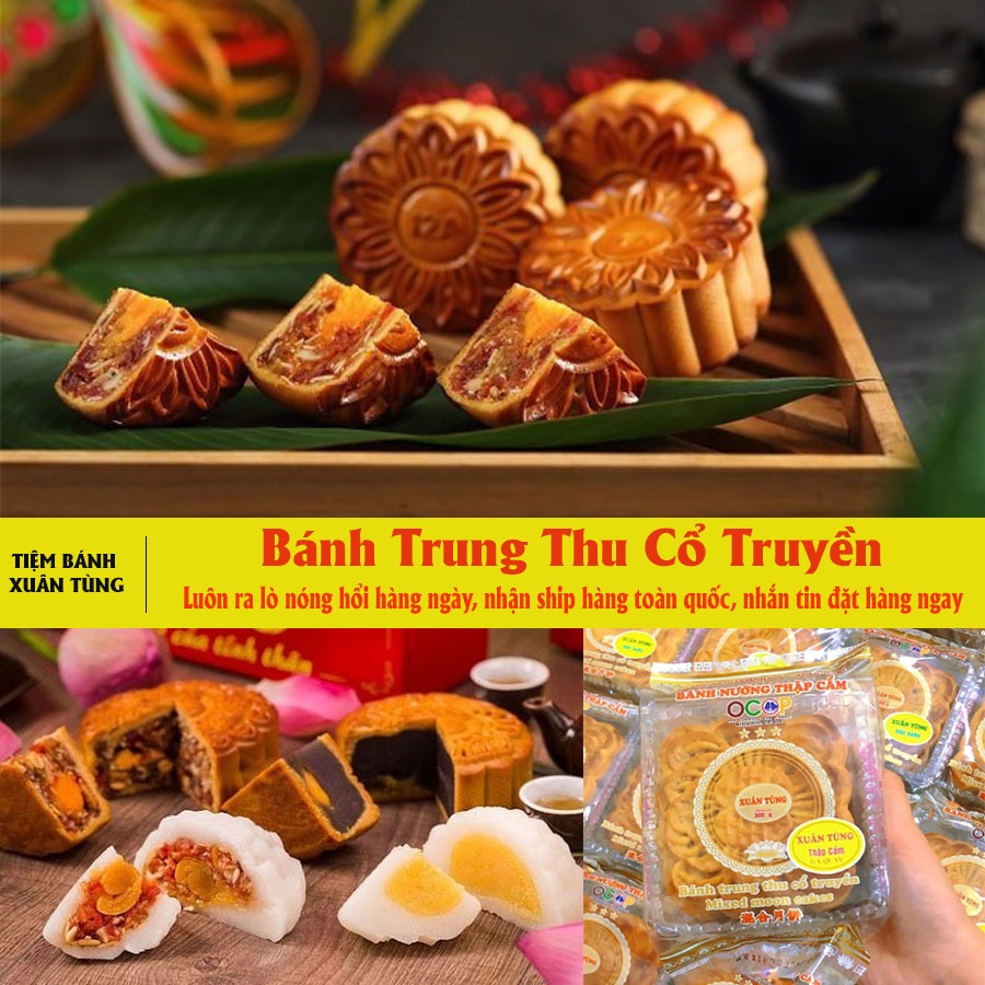 Bánh Trung Thu 9 vị (20k - 30K) Tiệm Bánh XUÂN TÙNG Tự Làm