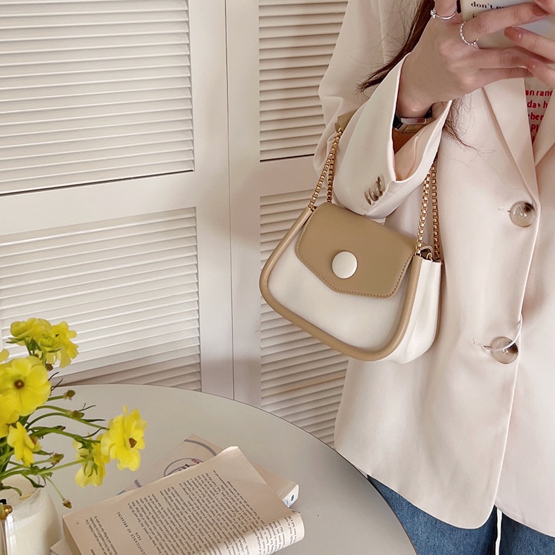 Túi Đeo Chéo Nhỏ Màu Sáng Phong Cách retro Dễ Thương Gylb319