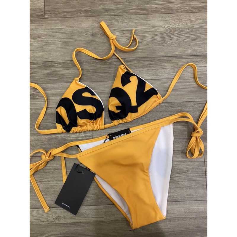 [BKN1013] &lt;BRAND&gt; SET BIKINI DSQUA.RED2 VÀNG