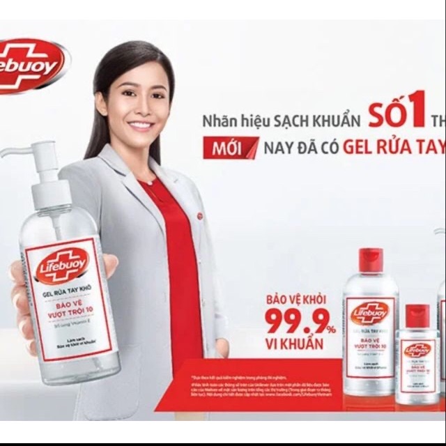 Gel rửa tay khô lifebuoy 235ml