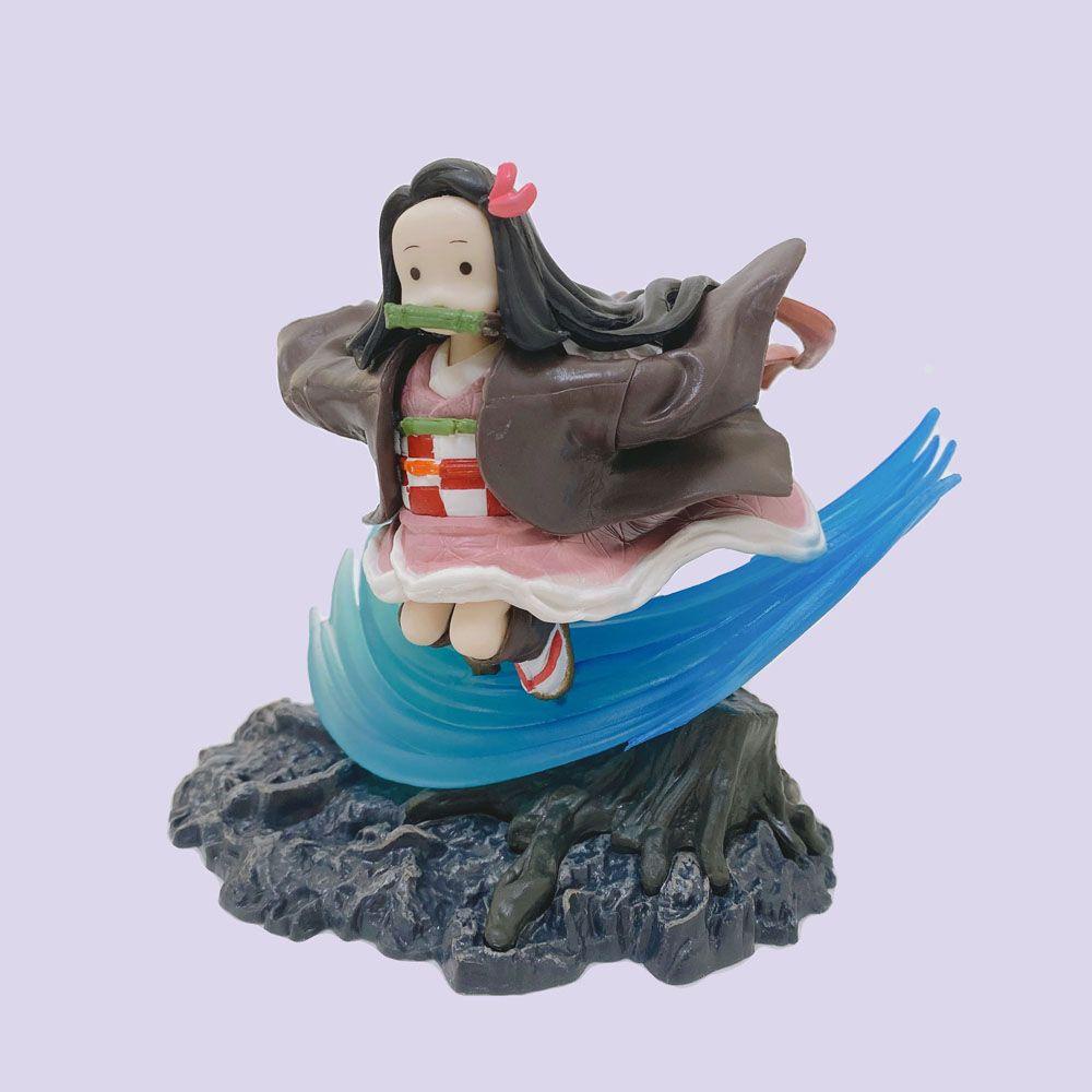 Mô Hình Nhân Vật Kimetsu No Yaiba Nezuko Trong Demon Slayer Trang Trí