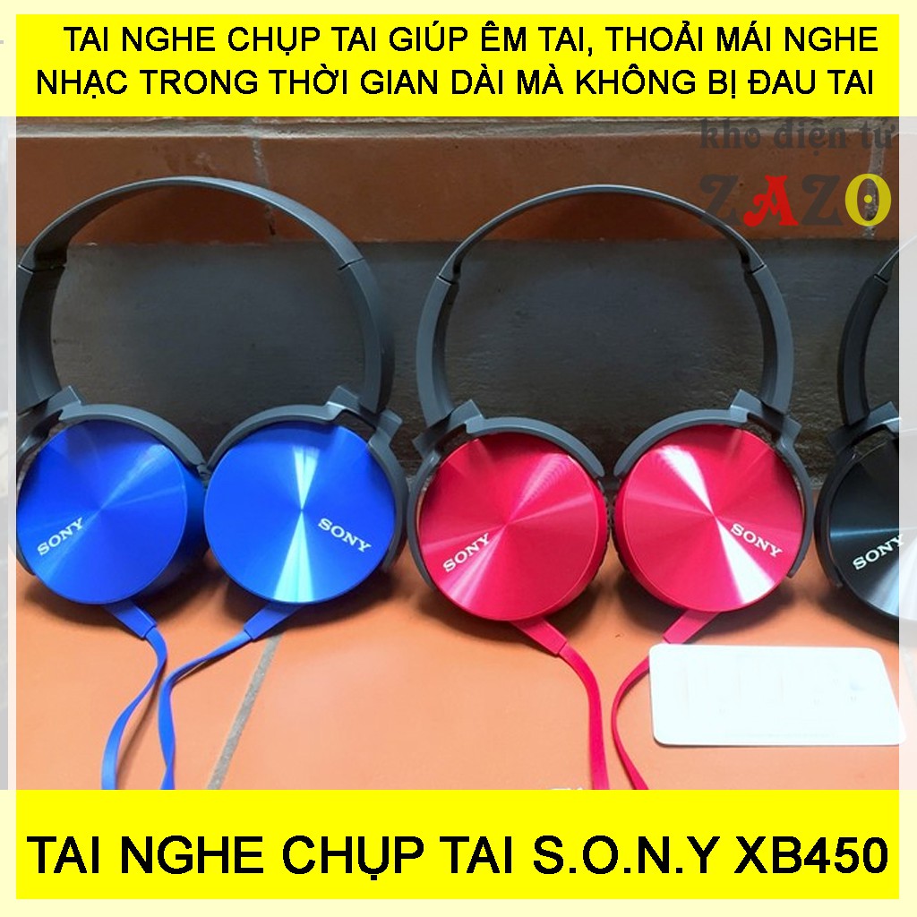 Tai Nghe Chụp Tai Extra Bass S.O.N.Y-XB450AP