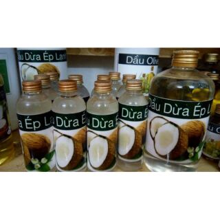 Dầu dừa trắng ép lạnh