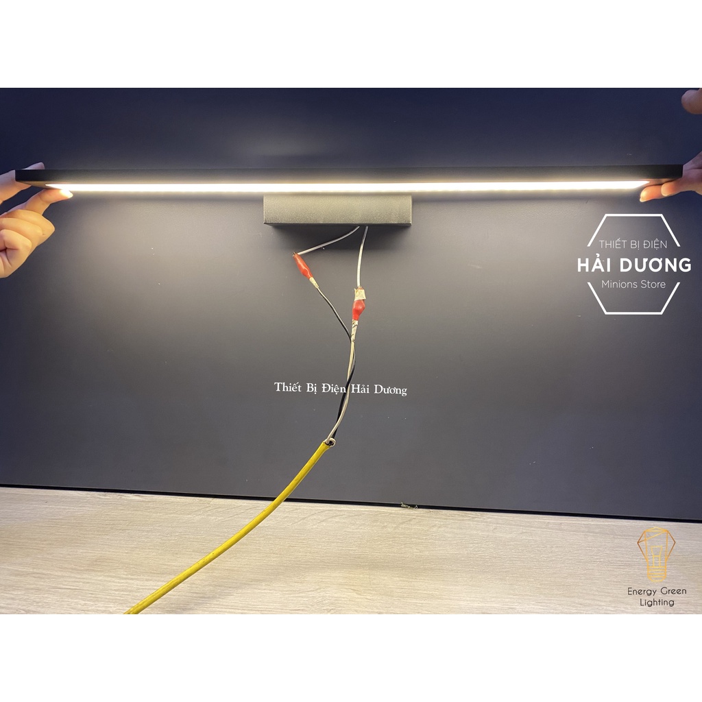 Đèn soi tranh - Đèn rọi gương Led Model A60 88cm Ánh Sáng Vàng - Có video thực tế