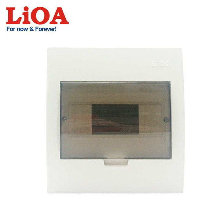 Tủ điện LiOA đế nhựa dùng cho MCB, MCCB, RCBO chứa 4 đến 8 aptomat (SE4FC4/8LA)