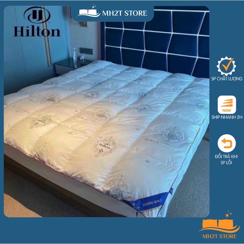 Ruột Chăn Hilton Lông Vũ Siêu Nhẹ Hàng Chính Hãng Kích Thước 2m x 2m3  -Gia dụng TM store MỚI MH2T S