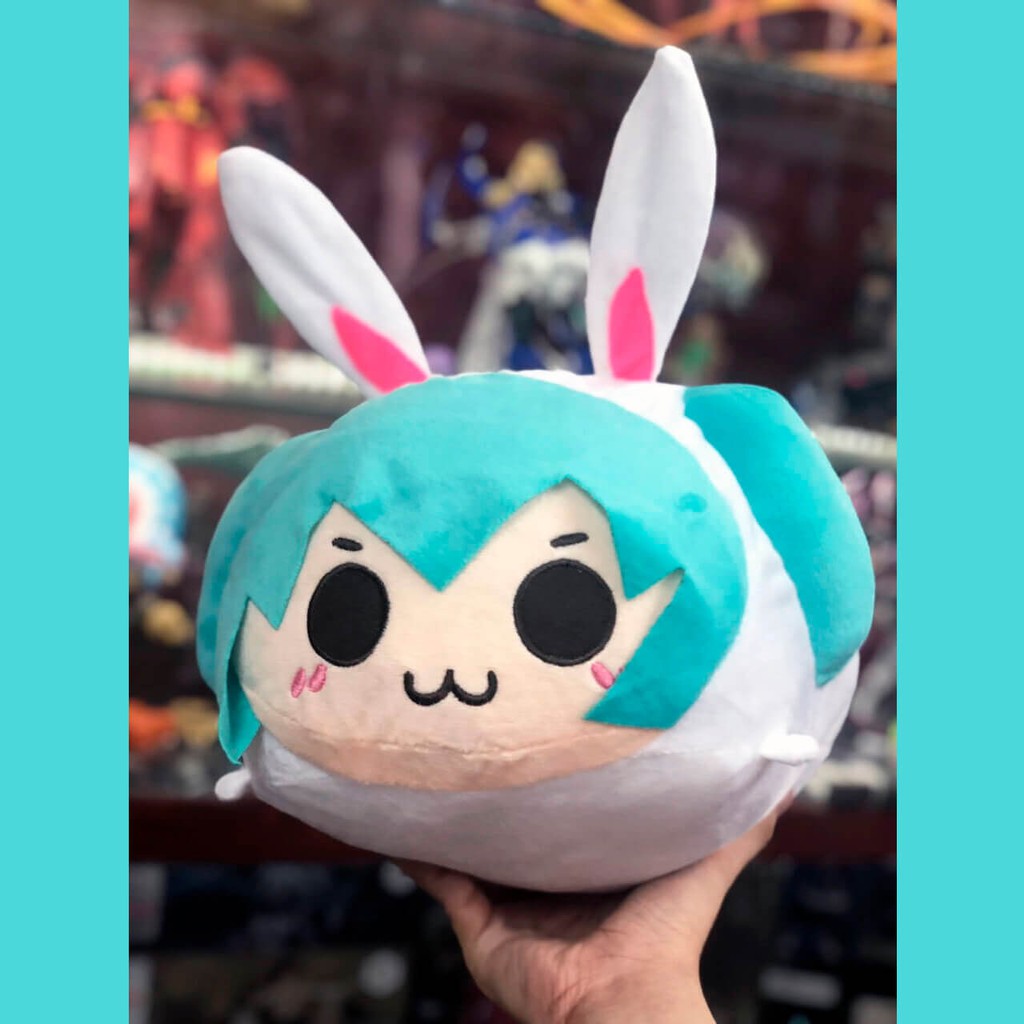 [Mã LIFEBTFEB giảm 10% đơn 150K] Gấu nhồi bông mochi Hatsune Miku thỏ