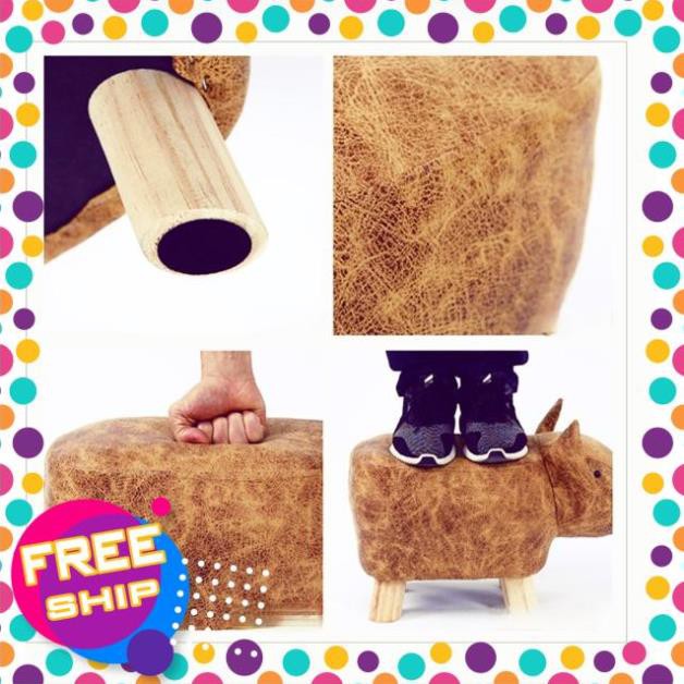[NGON BỔ RẺ] Ghế đôn hình thú bọc da siêu cute cho bé | BigBuy360 - bigbuy360.vn