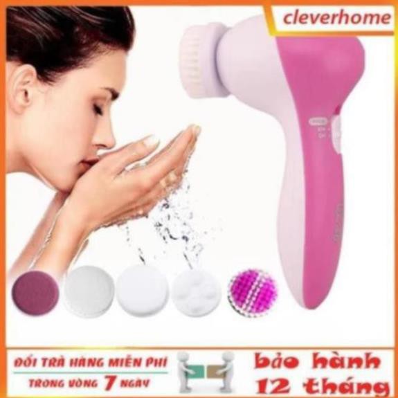 Máy Rửa Mặt, Massage Mặt 5 In 1 Beauty Care Massager đa dạng tiện dụng nhiều chức năng