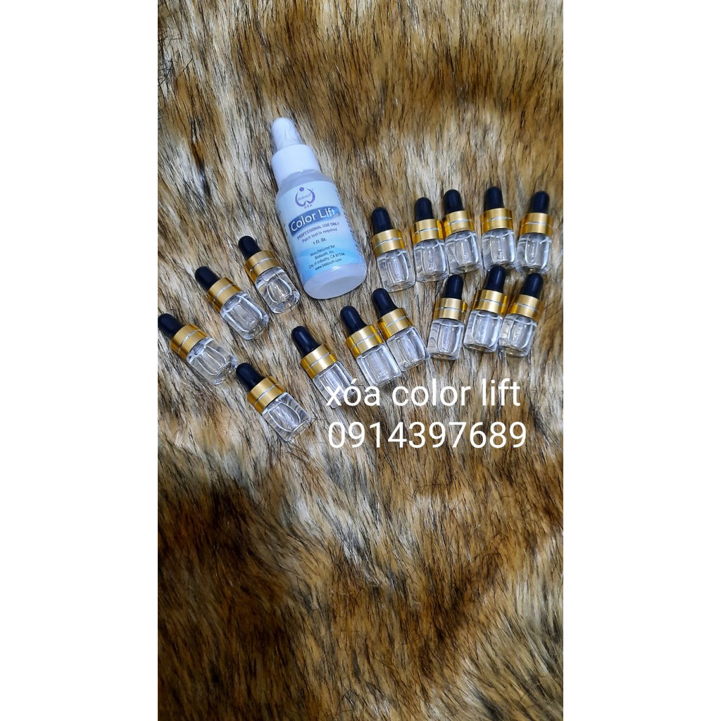 Dung dịch xoá lâu năm color lift chai 2ml