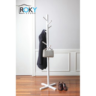 CÂY TREO QUẦN ÁO CAO CẤP MÀU TRẮNG -  STANDING HANGER WHITE