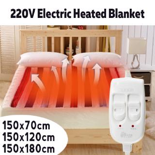 Chăn sưởi điện 220V 70/120/180cm 1.5M tiện dụng