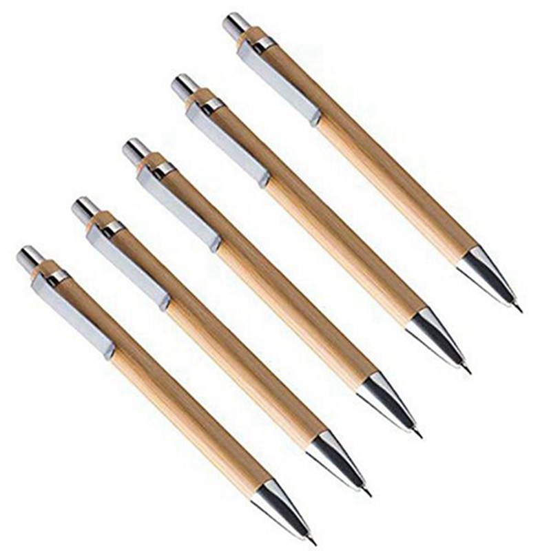 Set 50 Bút Bi Bằng Tre Chất Lượng Cao