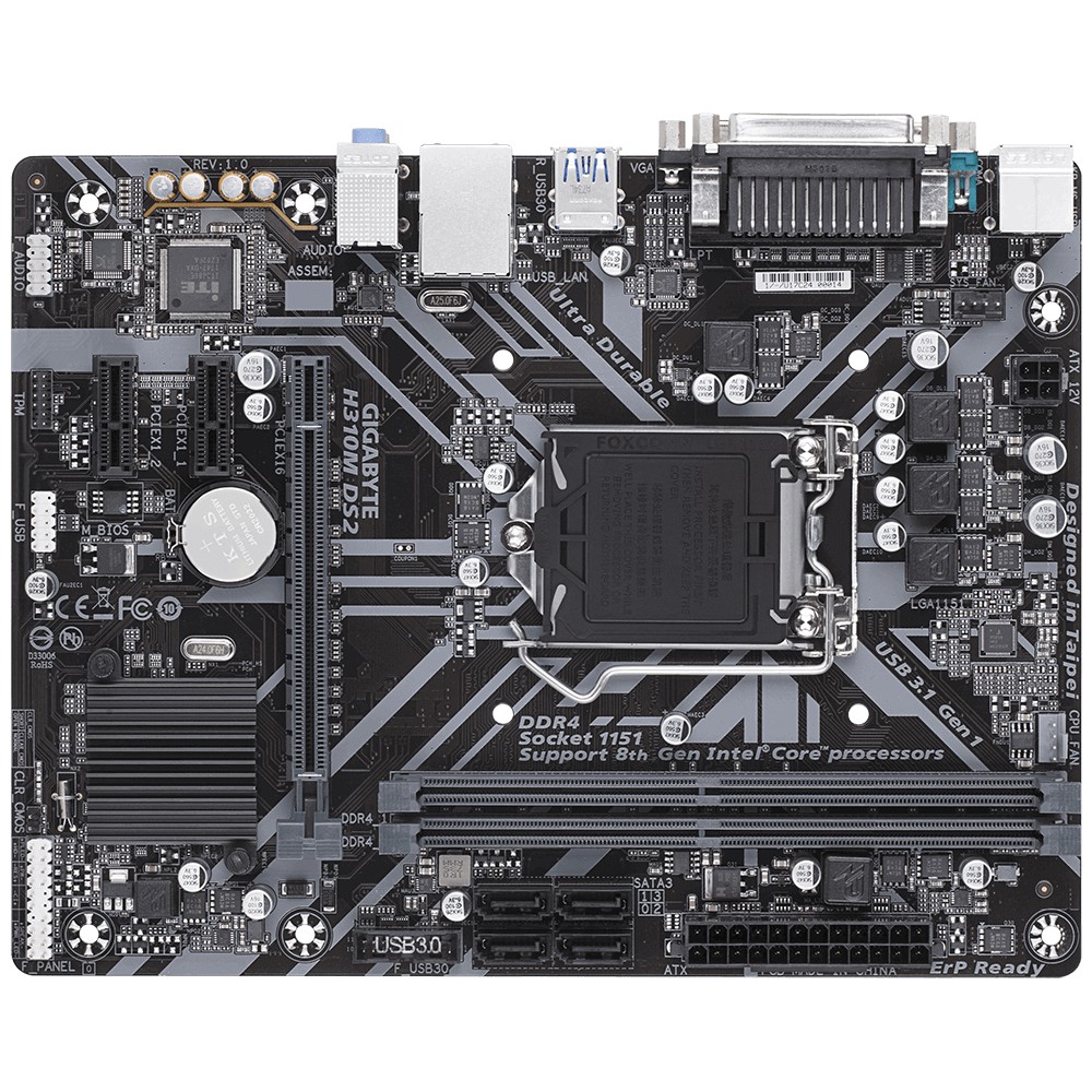 MAINBOARD Gigabyte H310M DS2 DDR4 CHÍNH HÃNG