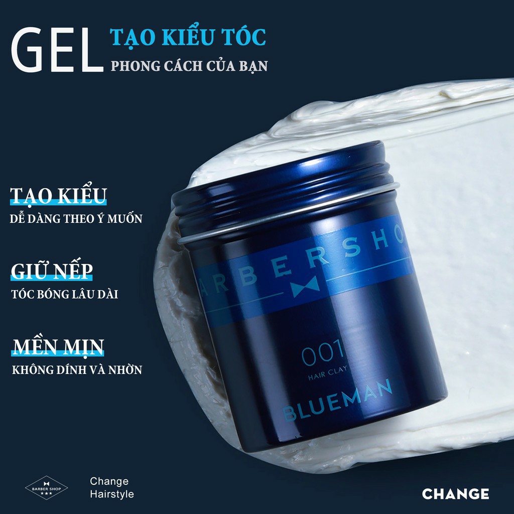 GEL TẠO KIỂU TÓC NAM BLUEMAN