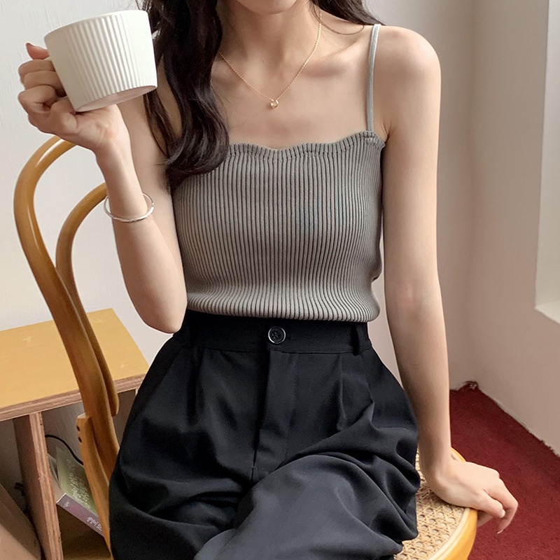 Áo 2 dây lượn sóng Quảng Châu freesize MS428
