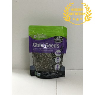 Hạt chia Úc Absolute Organic 250G hàng xách tay Úc.