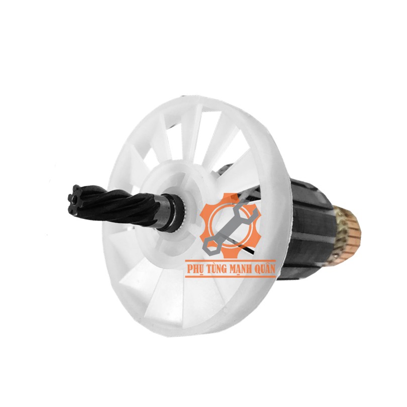 Rotor/ruột máy đánh bột 6 răng tặng kèm chổi than cao cấp