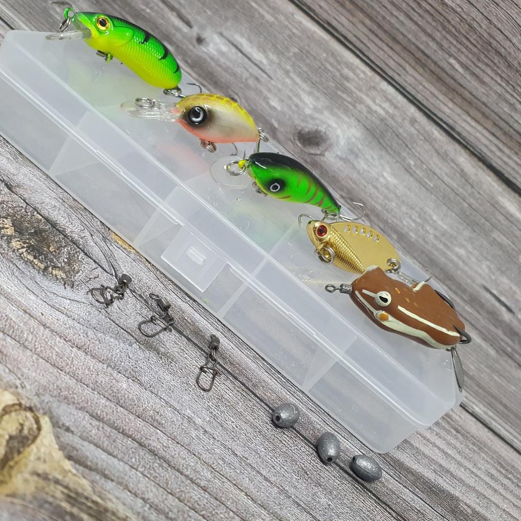 Bộ Combo Mồi Câu Lure Đầy Đủ 5 Tầng Nước Bộ Số 2