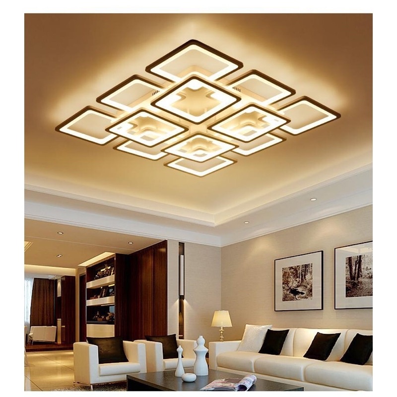 ĐÈN ỐP TRẦN TRANG TRÍ VUÔNG 5-8 Cánh Hàng Chuẩn