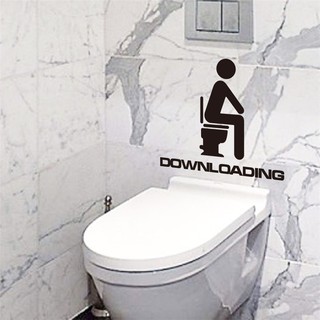 Đề can dán toilet độc đáo