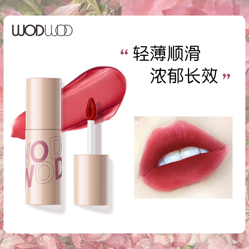 Son Kem Lì WODWOD Chống Thấm Nước Dưỡng Ẩm Chất Son Mịn Như Nhung NO.W861