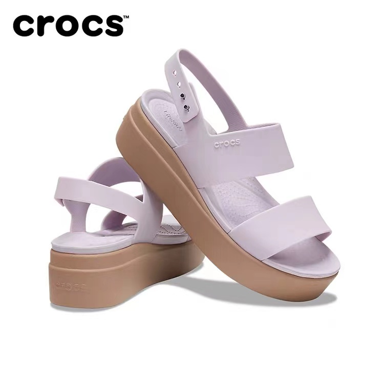 Xăng đan Crocs Brooklyn Đế Dày Thời Trang Cho Nữ206453]
