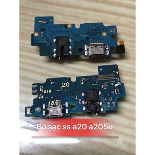 Cụm Bo sạc samsung galaxy A20 A205f zin hãng