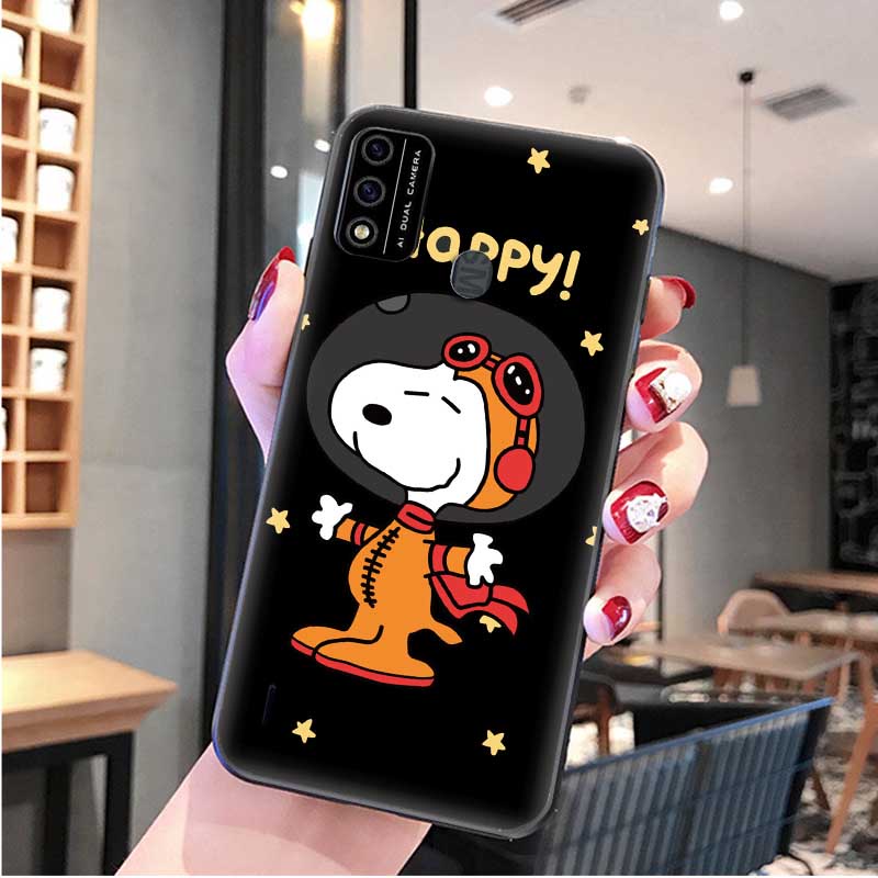 Ốp Điện Thoại Silicon Dẻo Họa Tiết Hoạt Hình Dễ Thương Cho Itel A48