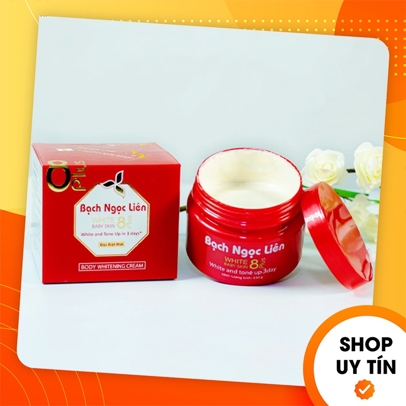 [Chính Hãng] Kem Body Bạch Ngọc Liên White Baby Skin 8 Plus - 8936079451202