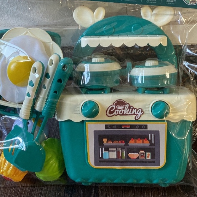 Đồ chơi Bộ nồi cơm điện kèm đồ nâú ăn món quà hấp dẫn  cho bé gái