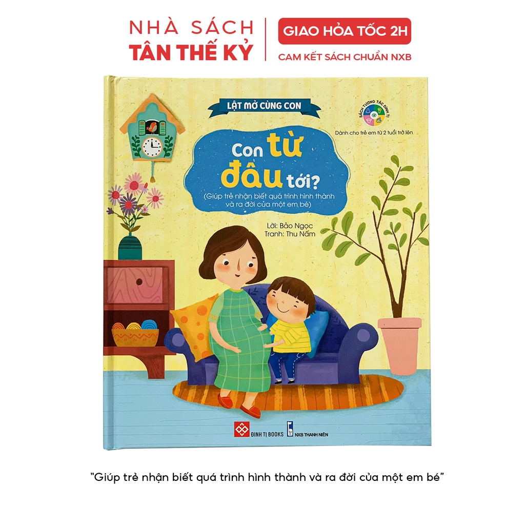 Sách - Kỹ năng đầu đời cho bé tương tác lật mở cùng con nhiều chủ đề