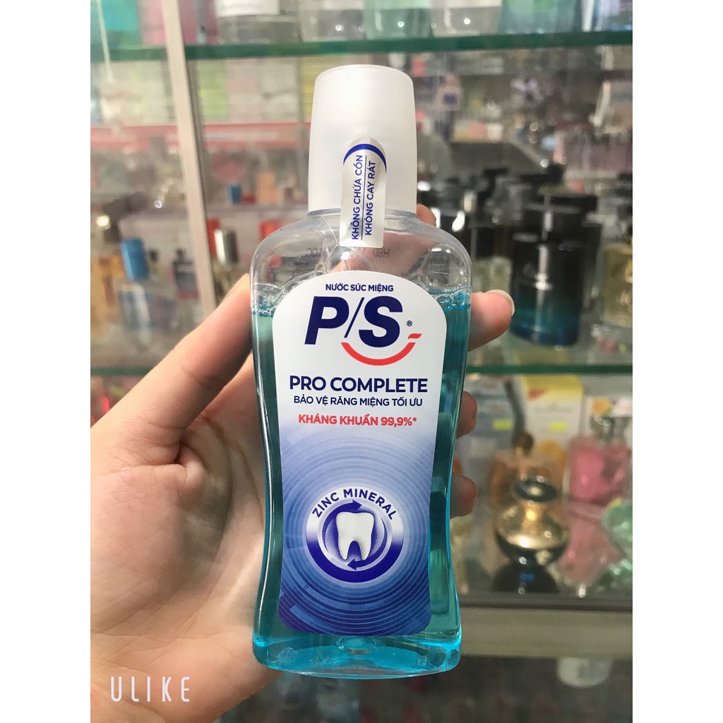 NƯỚC XÚC MIỆNG P/S PRO COMPLETE 130ML
