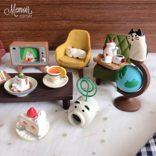 Dollhouse - Mô hình Cat Living Room ⭐️