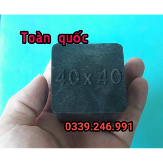 10 chiếc chup 40x40 mm_bọc ngoài chân bàn ghế, ủng, nút bịt chân bàn ghế, ống hộp vuông, nút chân nhựa, ủng chân cho ống
