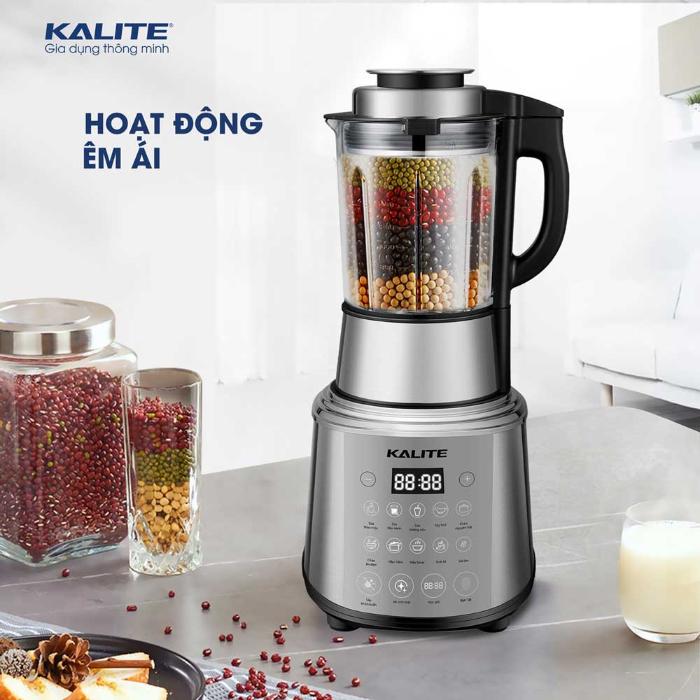 Máy làm sữa hạt Kalite KCB4741 dung tích 1.75L đa dạng nấu sữa, hàng chính hãng