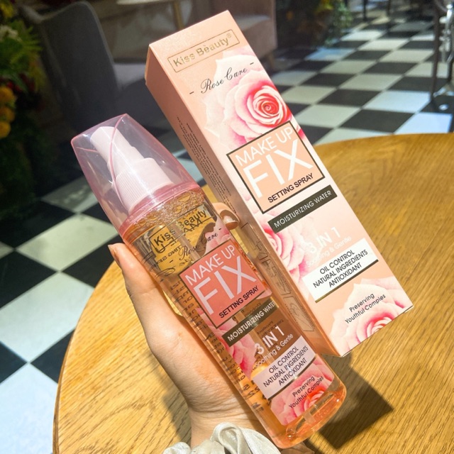 Xịt khoáng khoá nền KissBeauty | BigBuy360 - bigbuy360.vn