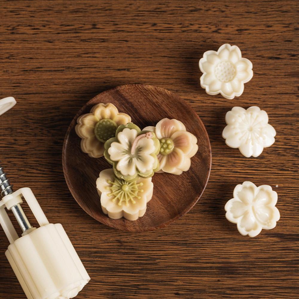 Augustina Con Dấu Trang Trí Bánh Quy Hình Hoa Ma 'Amoul