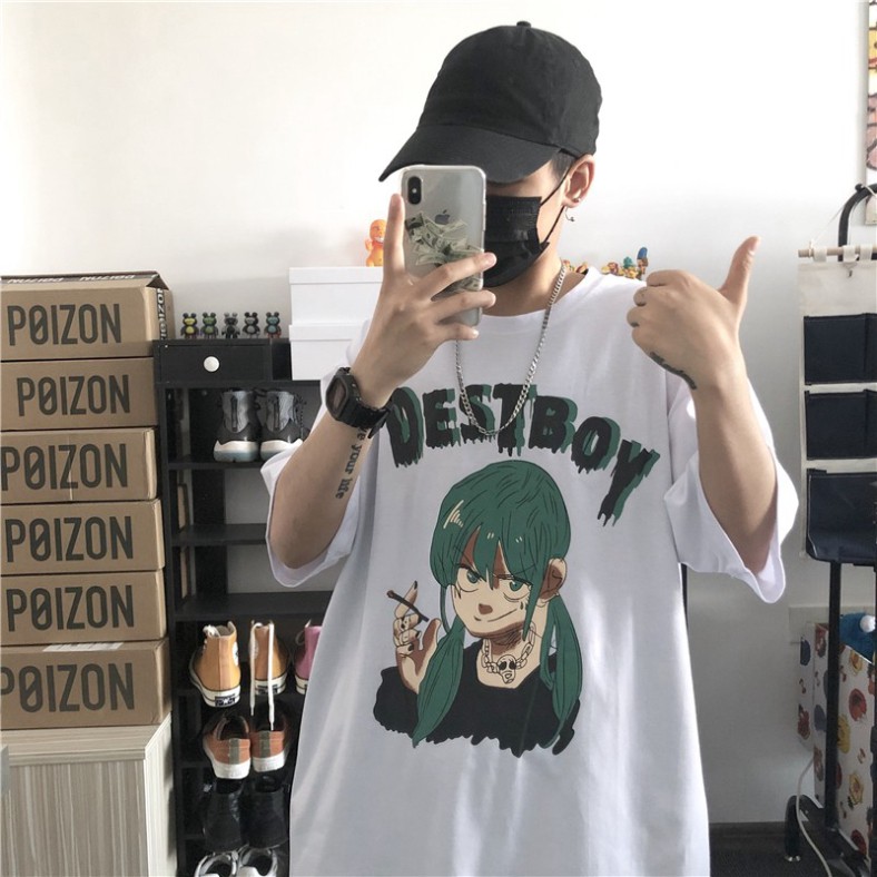 Áo thun tay lỡ Unisex Akyo, áo phông form rộng AT07 | BigBuy360 - bigbuy360.vn