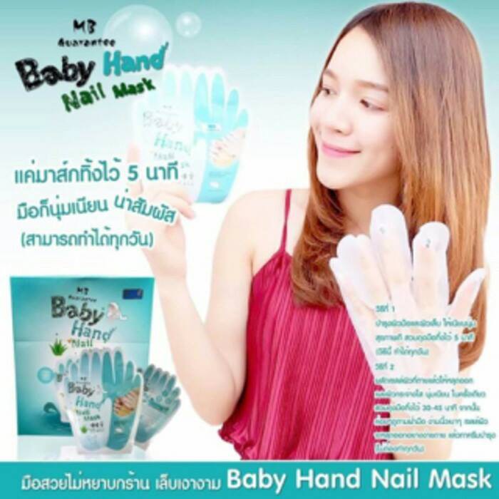 Mặt Nạ Ủ Da Tay Baby Hand Nail Mask | BigBuy360 - bigbuy360.vn